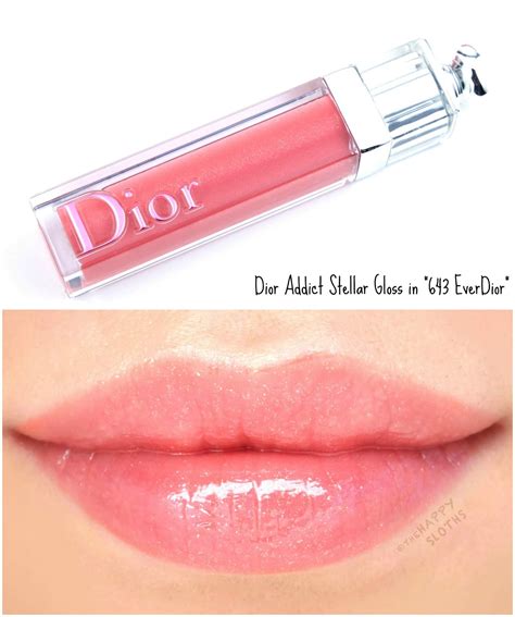 Dior lip gloss with name